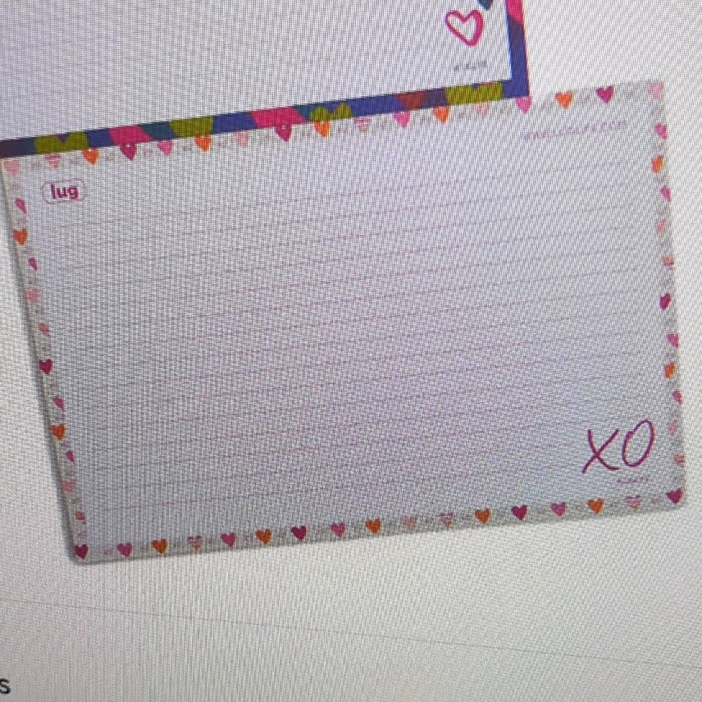 Lug Doodle Notepad 3pk - 8.5" X 5.5" - Love Collection - New-Open Pkg - Picture 12 of 12